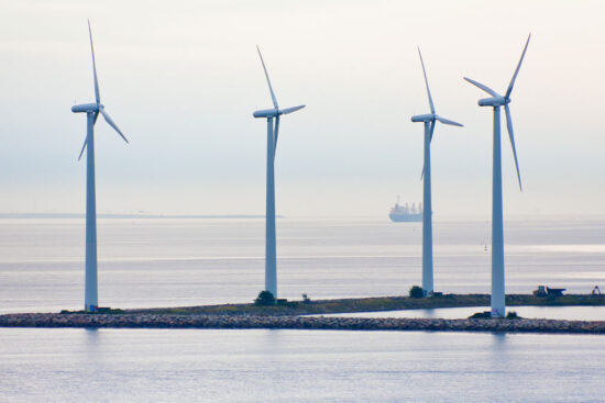 Wind turbines utilizing ZERUST Vapor Capsules for corrosion prevention in electrical enclosures.